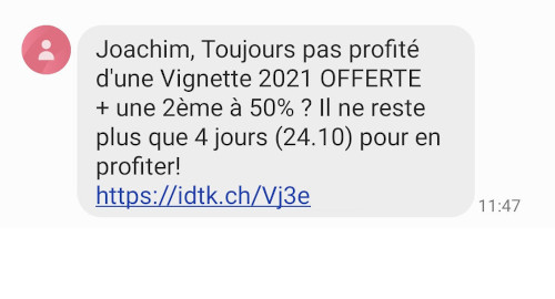 SMS NestléShop 1